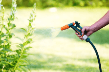 Water spray nozzles supplied near me for garden maintenance and watering