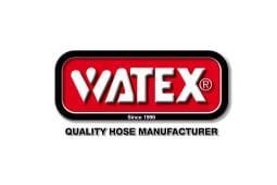 Watex logo representing NSJ Wholesale as a partnered supplier of Watex garden tools and hoses