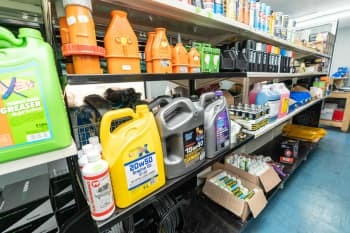 Car care products showcasing NSJ Wholesale as a supplier of general goods and automotive essentials