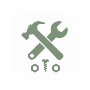 Icon of hardware tools representing NSJ Wholesale’s hardware product category in South Africa